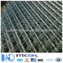 beautiful grid mesh fence